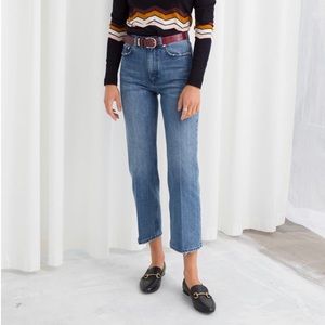 Other Stories High Cropped Flare Jeans